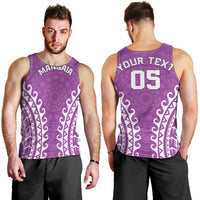 Custom Cook Islands Mangaia Men Tank Top Polynesian Tribal Tattoo LT05 - Polynesian Pride