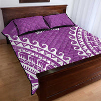 Cook Islands Mangaia Quilt Bed Set Polynesian Tribal Tattoo LT05 - Polynesian Pride