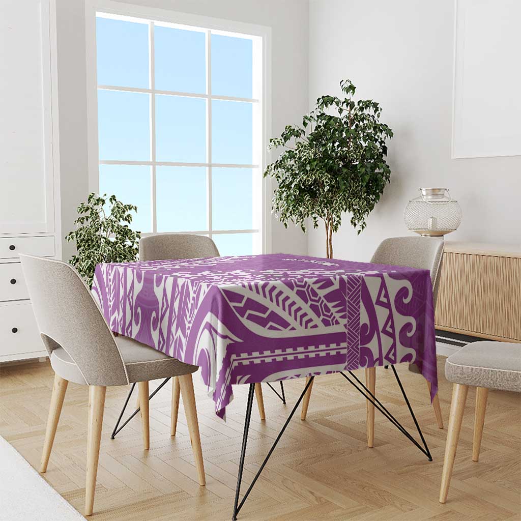 Cook Islands Mangaia Tablecloth Polynesian Tribal Tattoo LT05 - Polynesian Pride
