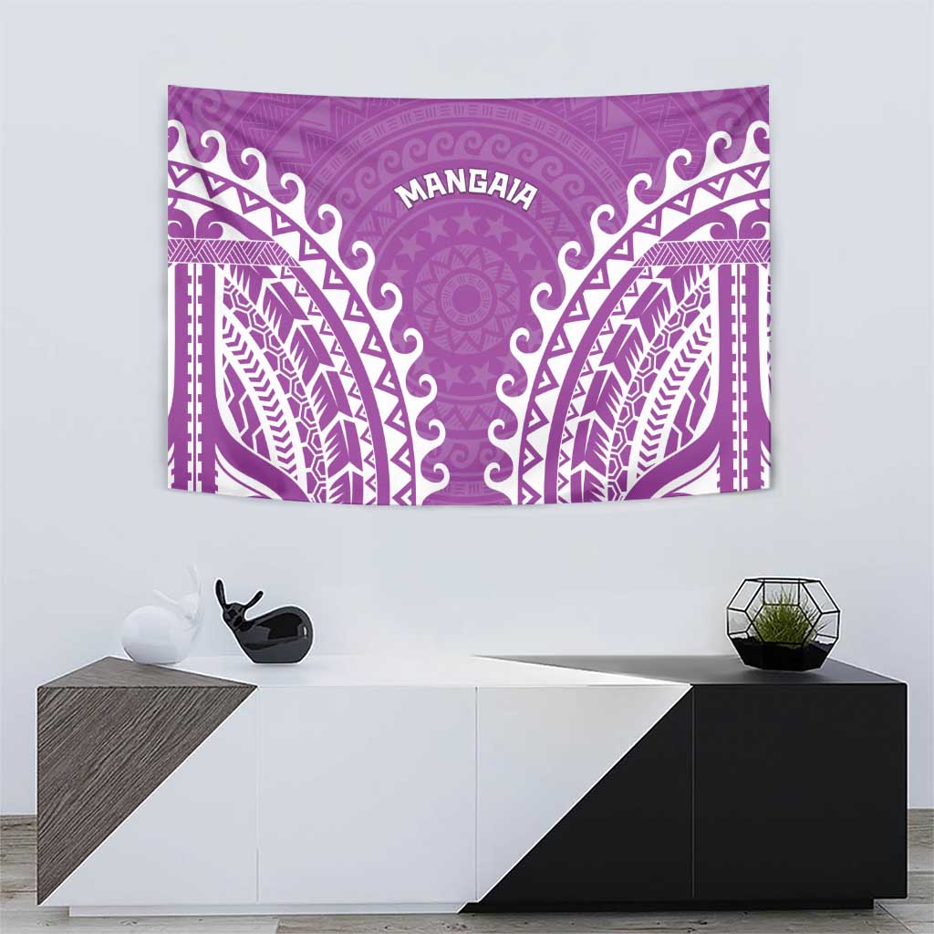 Cook Islands Mangaia Tapestry Polynesian Tribal Tattoo LT05 - Polynesian Pride