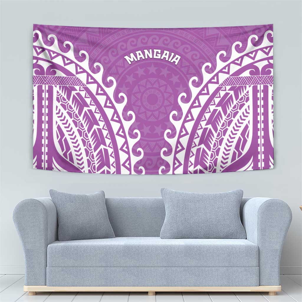 Cook Islands Mangaia Tapestry Polynesian Tribal Tattoo LT05 - Polynesian Pride