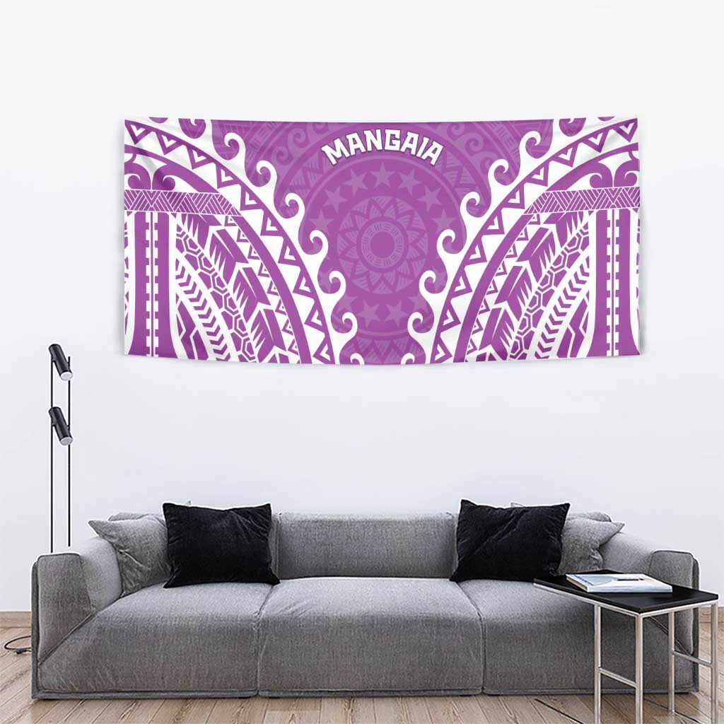 Cook Islands Mangaia Tapestry Polynesian Tribal Tattoo LT05 - Polynesian Pride