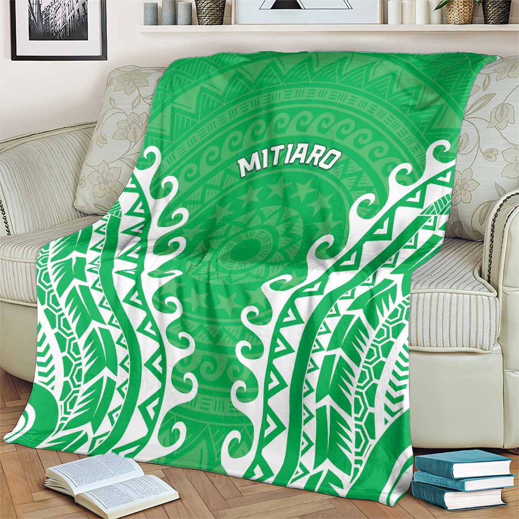 Cook Islands Mitiaro Blanket Polynesian Tribal Tattoo LT05 - Polynesian Pride