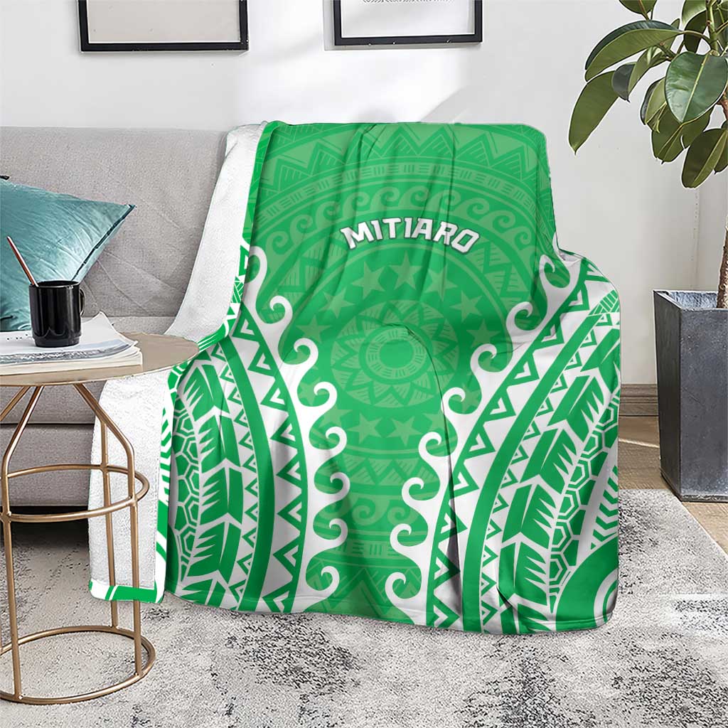 Cook Islands Mitiaro Blanket Polynesian Tribal Tattoo LT05 - Polynesian Pride