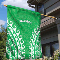 Cook Islands Mitiaro Garden Flag Polynesian Tribal Tattoo LT05 - Polynesian Pride