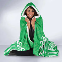 Cook Islands Mitiaro Hooded Blanket Polynesian Tribal Tattoo LT05 - Polynesian Pride