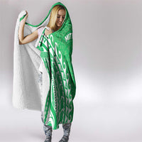 Cook Islands Mitiaro Hooded Blanket Polynesian Tribal Tattoo LT05 - Polynesian Pride