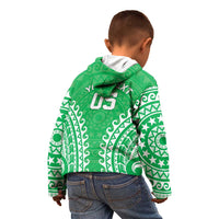 Custom Cook Islands Mitiaro Kid Hoodie Polynesian Tribal Tattoo LT05 - Polynesian Pride