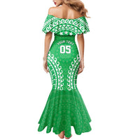Custom Cook Islands Mitiaro Mermaid Dress Polynesian Tribal Tattoo LT05 - Polynesian Pride