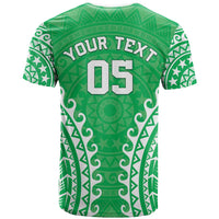 Custom Cook Islands Mitiaro T Shirt Polynesian Tribal Tattoo LT05 - Polynesian Pride