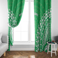 Cook Islands Mitiaro Window Curtain Polynesian Tribal Tattoo LT05 - Polynesian Pride