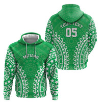 Custom Cook Islands Mitiaro Zip Hoodie Polynesian Tribal Tattoo LT05 - Polynesian Pride