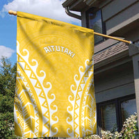 Cook Islands Aitutaki Garden Flag Polynesian Tribal Tattoo LT05 - Polynesian Pride