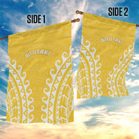 Cook Islands Aitutaki Garden Flag Polynesian Tribal Tattoo LT05 - Polynesian Pride