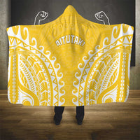 Cook Islands Aitutaki Hooded Blanket Polynesian Tribal Tattoo LT05 - Polynesian Pride