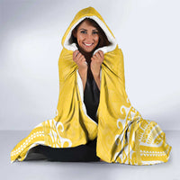 Cook Islands Aitutaki Hooded Blanket Polynesian Tribal Tattoo LT05 - Polynesian Pride