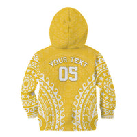 Custom Cook Islands Aitutaki Kid Hoodie Polynesian Tribal Tattoo LT05 - Polynesian Pride