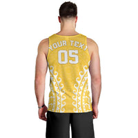 Custom Cook Islands Aitutaki Men Tank Top Polynesian Tribal Tattoo LT05 - Polynesian Pride