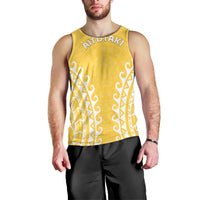 Custom Cook Islands Aitutaki Men Tank Top Polynesian Tribal Tattoo LT05 - Polynesian Pride