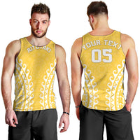 Custom Cook Islands Aitutaki Men Tank Top Polynesian Tribal Tattoo LT05 - Polynesian Pride