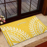 Cook Islands Aitutaki Rubber Doormat Polynesian Tribal Tattoo LT05 - Polynesian Pride