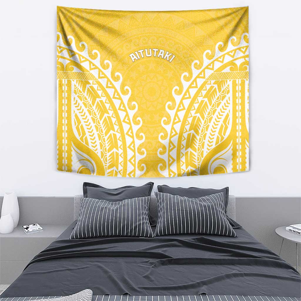 Cook Islands Aitutaki Tapestry Polynesian Tribal Tattoo LT05 - Polynesian Pride