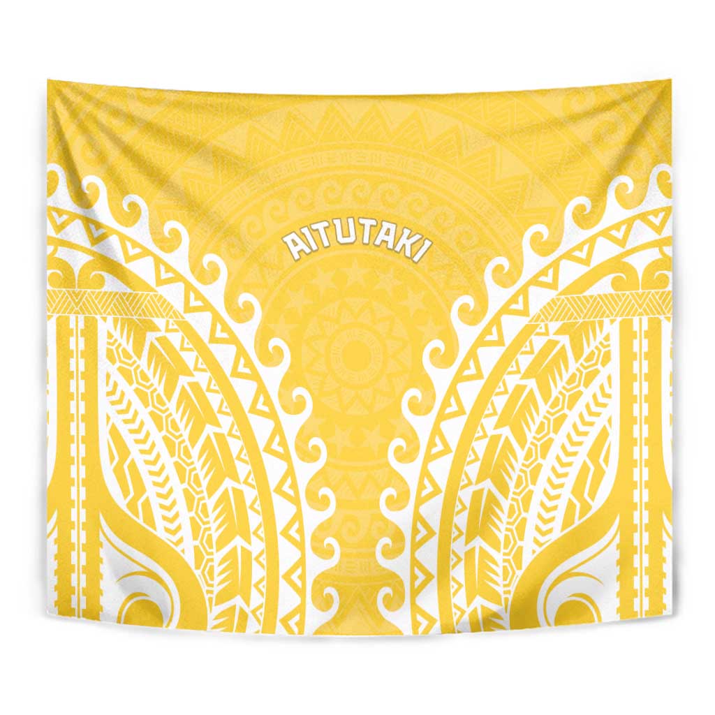 Cook Islands Aitutaki Tapestry Polynesian Tribal Tattoo LT05 - Polynesian Pride