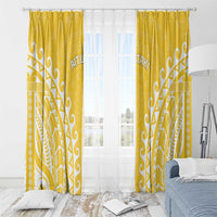 Cook Islands Aitutaki Window Curtain Polynesian Tribal Tattoo LT05 - Polynesian Pride