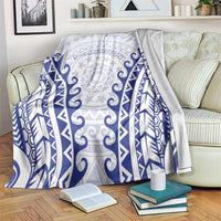 Cook Islands Palmerston Blanket Polynesian Tribal Tattoo LT05 Navy - Polynesian Pride