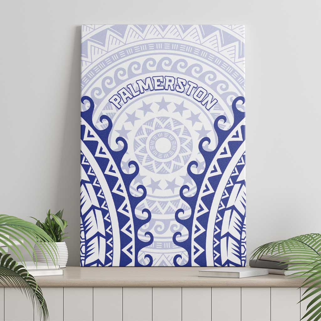 Cook Islands Palmerston Canvas Wall Art Polynesian Tribal Tattoo LT05 - Polynesian Pride