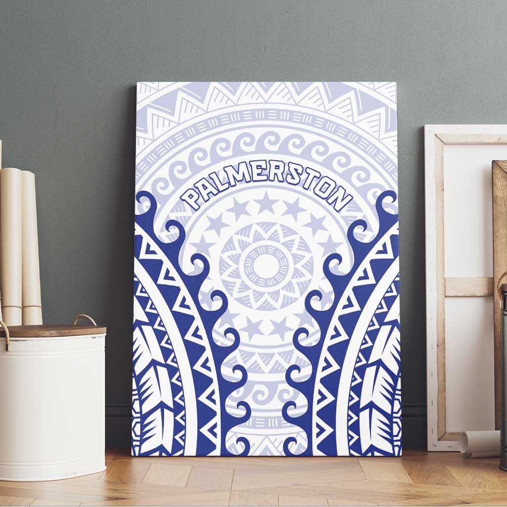 Cook Islands Palmerston Canvas Wall Art Polynesian Tribal Tattoo LT05 - Polynesian Pride