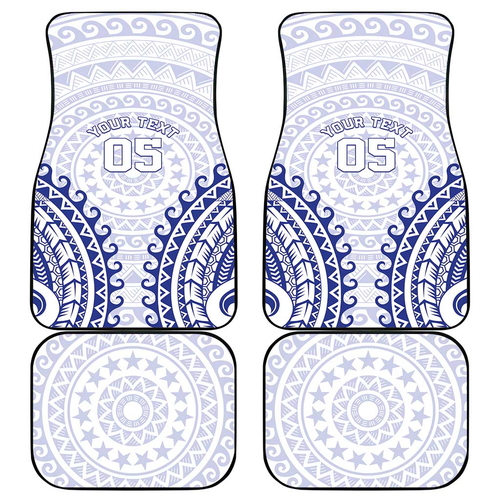 Custom Cook Islands Palmerston Car Mats Polynesian Tribal Tattoo LT05 - Polynesian Pride