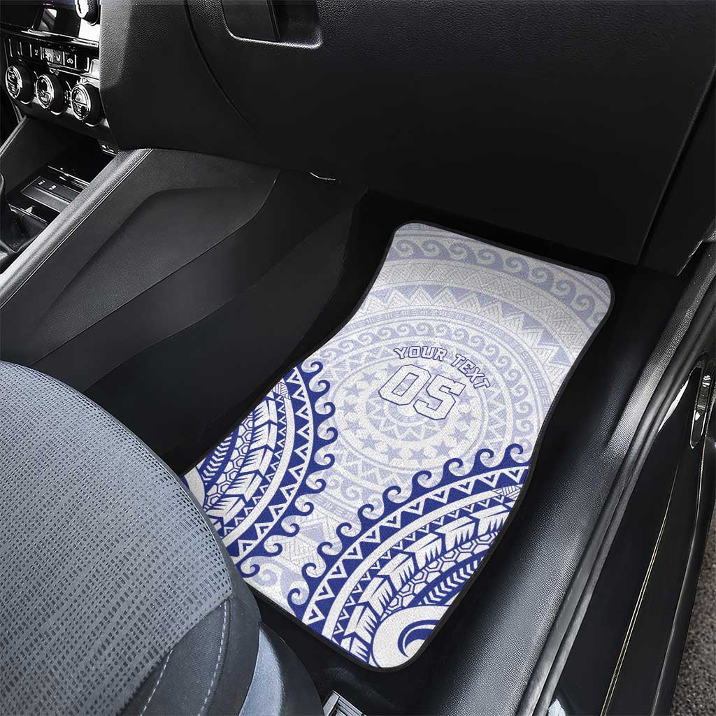 Custom Cook Islands Palmerston Car Mats Polynesian Tribal Tattoo LT05 - Polynesian Pride