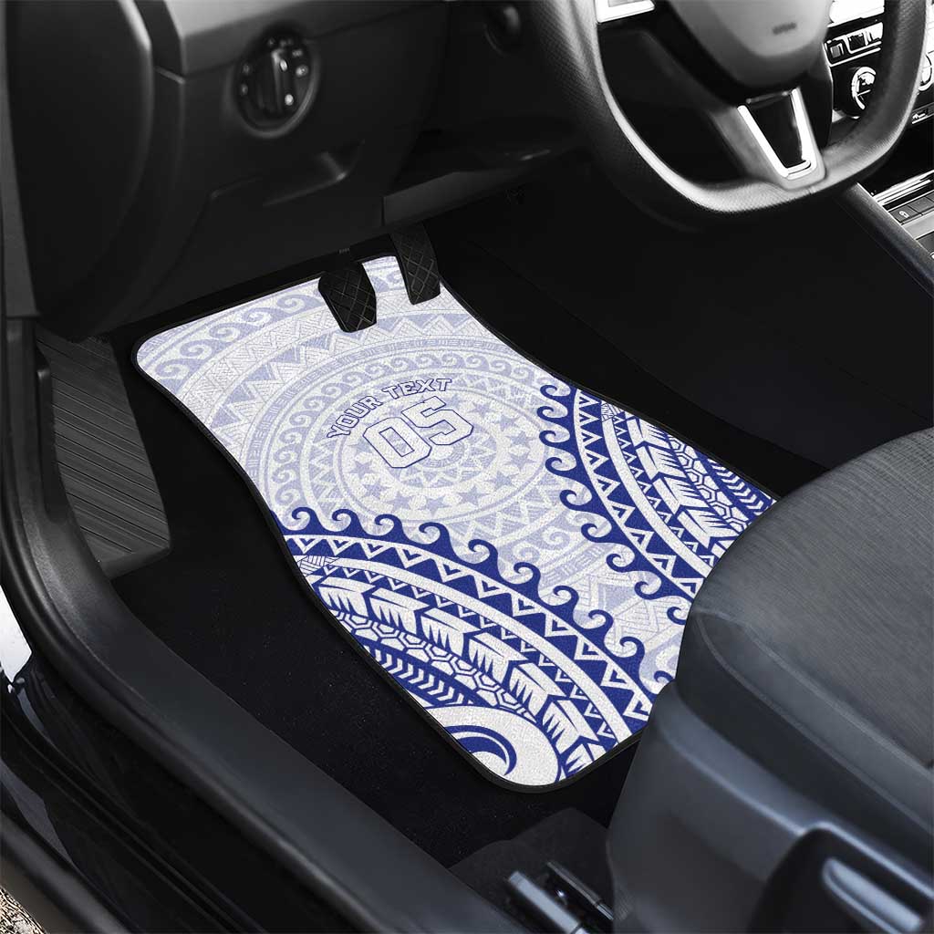 Custom Cook Islands Palmerston Car Mats Polynesian Tribal Tattoo LT05 - Polynesian Pride