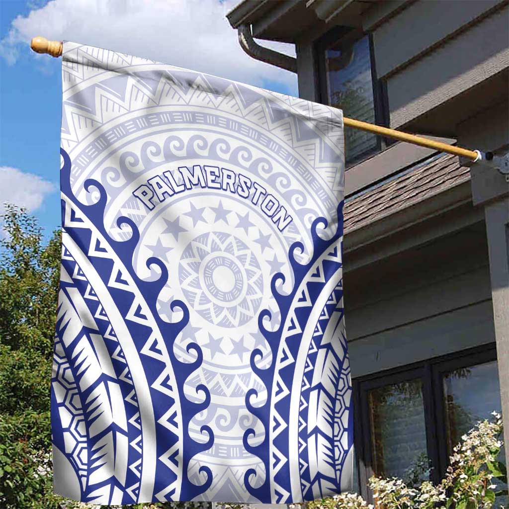 Cook Islands Palmerston Garden Flag Polynesian Tribal Tattoo LT05 - Polynesian Pride