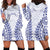 Custom Cook Islands Palmerston Hoodie Dress Polynesian Tribal Tattoo