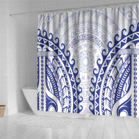 Cook Islands Palmerston Shower Curtain Polynesian Tribal Tattoo LT05 - Polynesian Pride