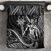 Filipinos Lapu Lapu Hero Bedding Set Black Polynesian Tribal Tattoo LT05 Black - Polynesian Pride