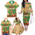 Personalised Hawaii Cinco De Mayo Family Matching Off The Shoulder Long Sleeve Dress and Hawaiian Shirt Funny Style