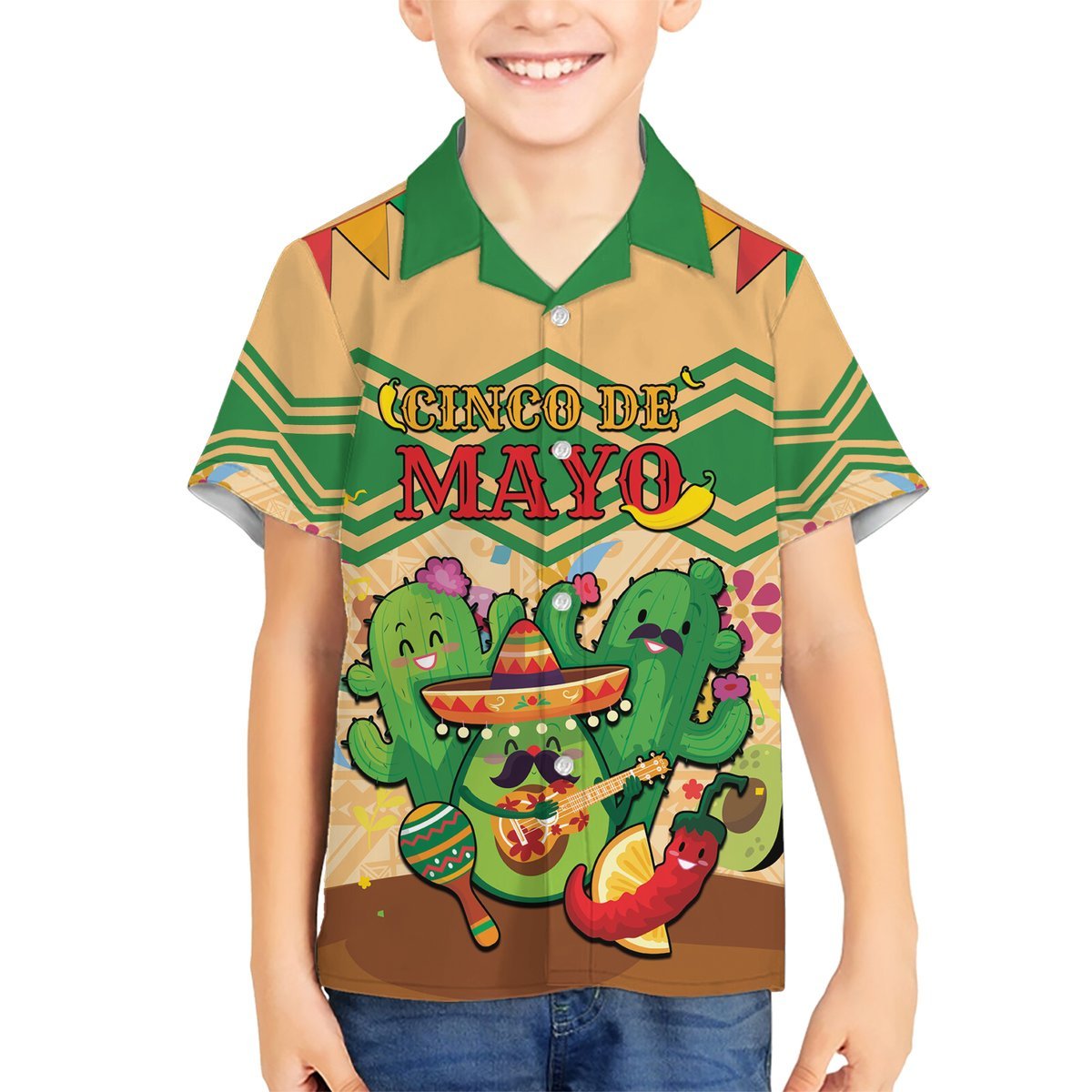 Personalised Hawaii Cinco De Mayo Hawaiian Shirt Funny Style LT05 - Polynesian Pride