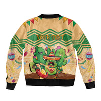 Personalised Hawaii Cinco De Mayo Sleeve Zip Bomber Jacket Funny Style LT05 - Polynesian Pride