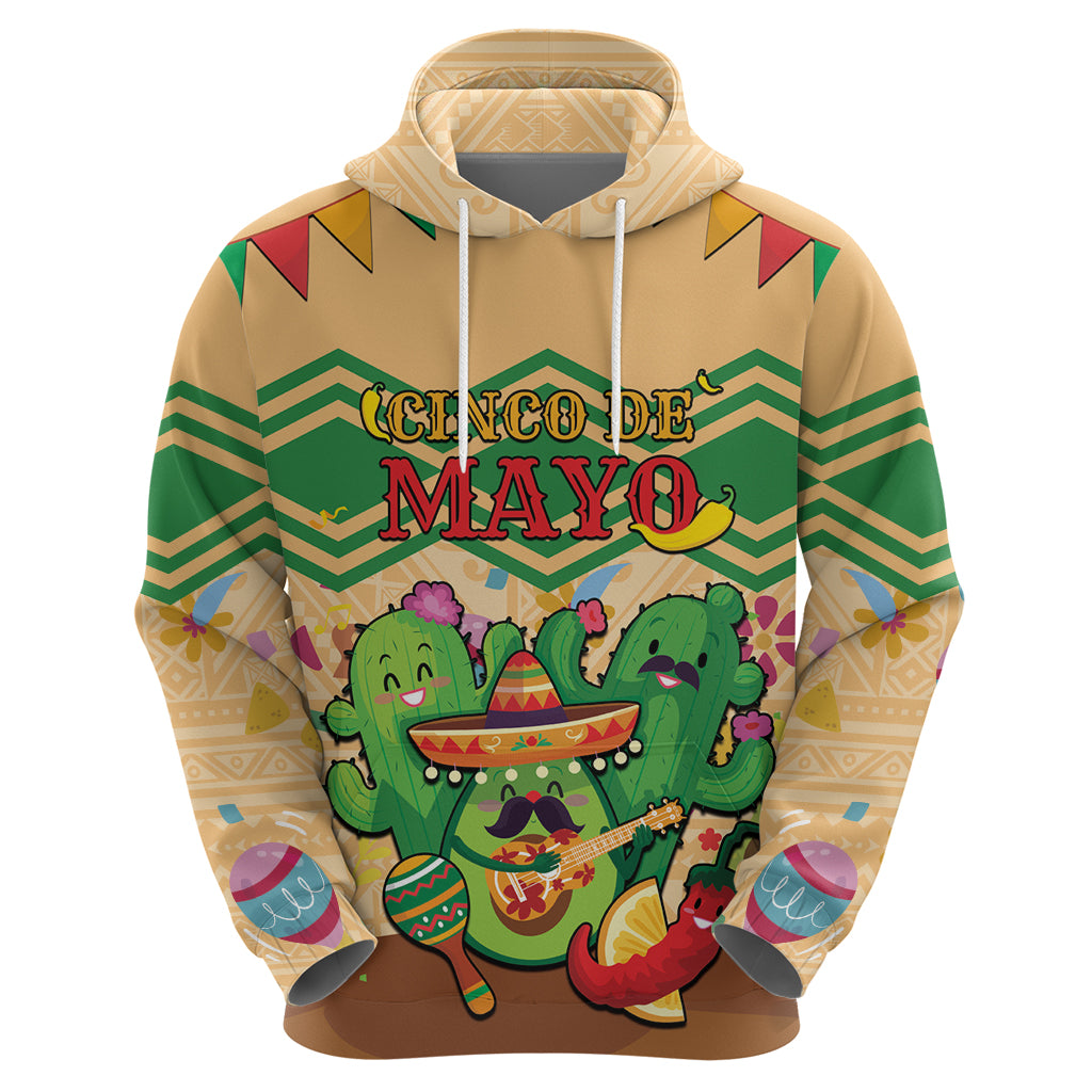 Personalised Hawaii Cinco De Mayo Zip Hoodie Funny Style LT05 - Polynesian Pride