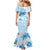 Happy Fiji Girmit Day Mermaid Dress Fijian Tapa With Mandala Pattern