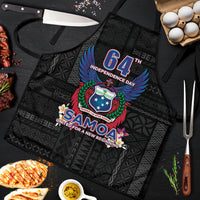 Samoa 64th Independence Anniversary Apron LT05 Black - Polynesian Pride