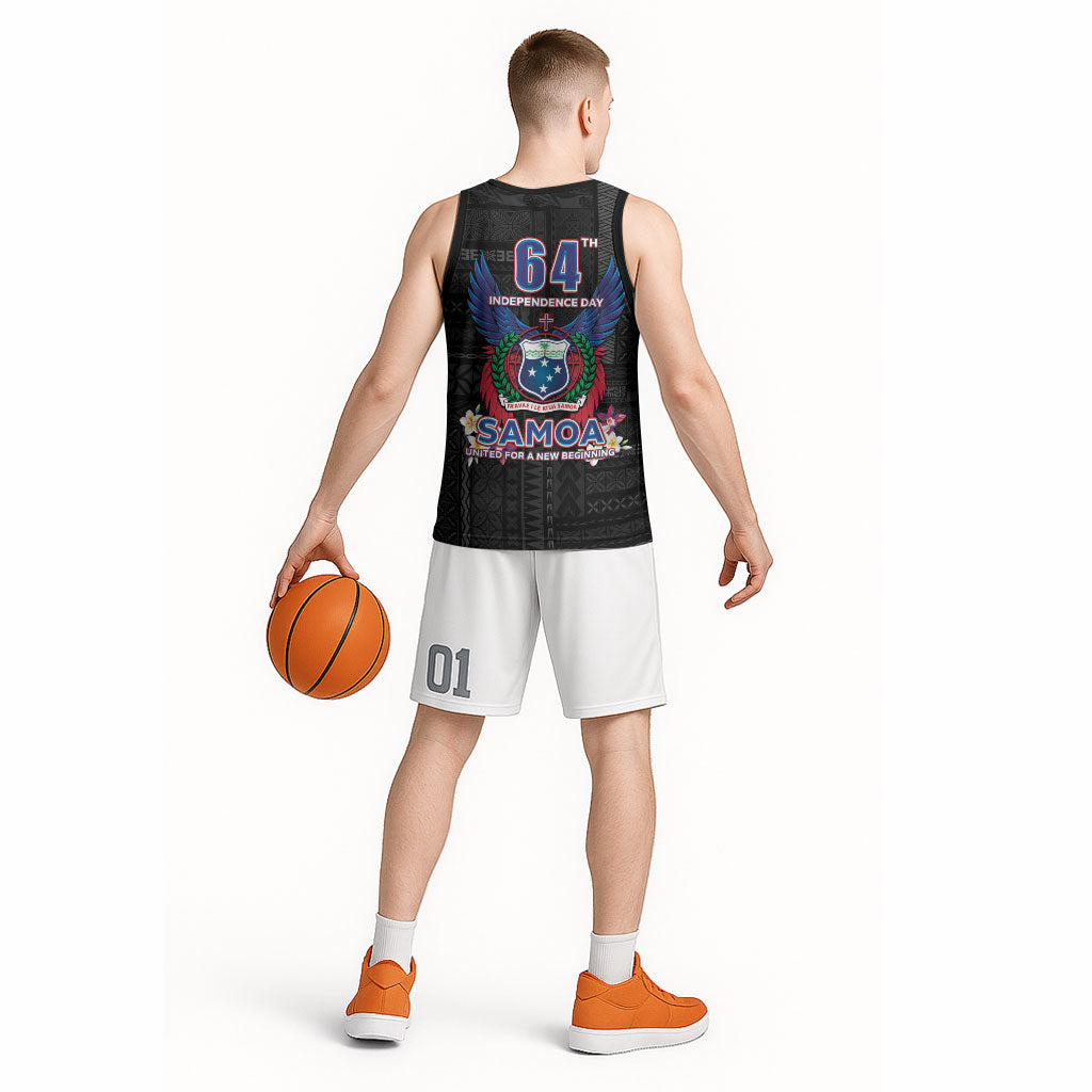 Samoa 64th Independence Anniversary Basketball Jersey LT05 - Polynesian Pride