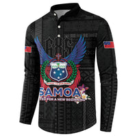 Samoa 64th Independence Anniversary Button Sweatshirt LT05 - Polynesian Pride
