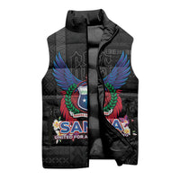Samoa 64th Independence Anniversary Sleeveless Puffer Jacket LT05 - Polynesian Pride