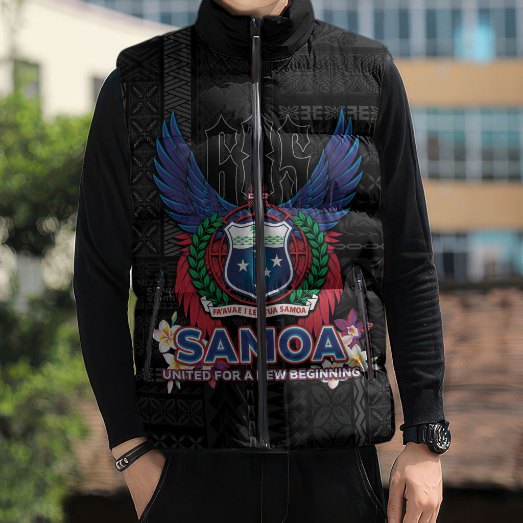 Samoa 64th Independence Anniversary Sleeveless Puffer Jacket LT05 - Polynesian Pride