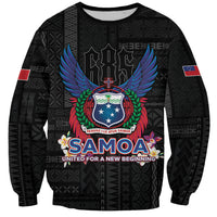 Samoa 64th Independence Anniversary Sweatshirt LT05 Unisex Black - Polynesian Pride
