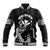 Hawaii King Kamehameha Day Parade Baseball Jacket With Pa'u Riders Plumeria Kakau Tribal Pattern